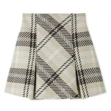 [ 새상품급 ] SNIDEL 스나이델 로빙 체크 미니 스커트 IVR 0