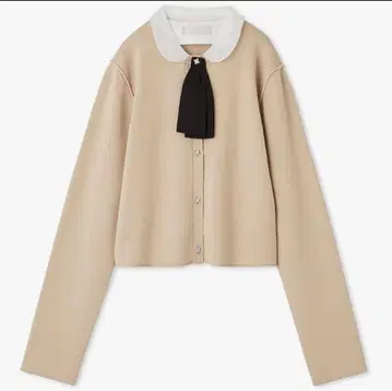 CELFORD 디태처블 총침 가디건 베이지