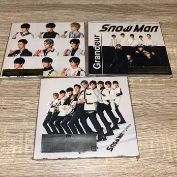 Snow Man Grandeur 3장 세트 특전 포함