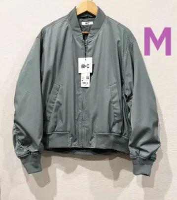 UNIQLOC 봄버 자켓 택 포함 새상품 그린 M 사이즈 점퍼 유니클로