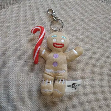 유니버셜 스튜디오 싱가포르 진저 쿠키맨 봉제 인형 키체인