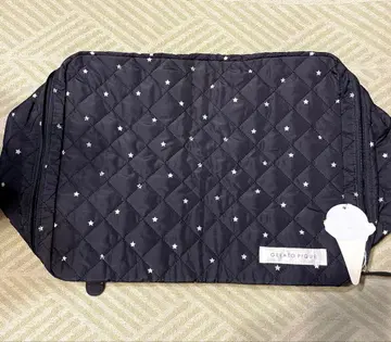 젤라또피케 퀼팅 스타 멀티 빅 파우치 네이비