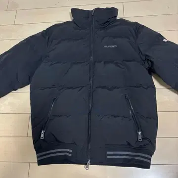 TOMMY HILFIGER 블랙 다운 자켓