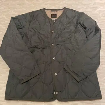 TAION U NECK BUTTON JACKETS XL