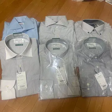 긴팔 와이셔츠 6장 세트