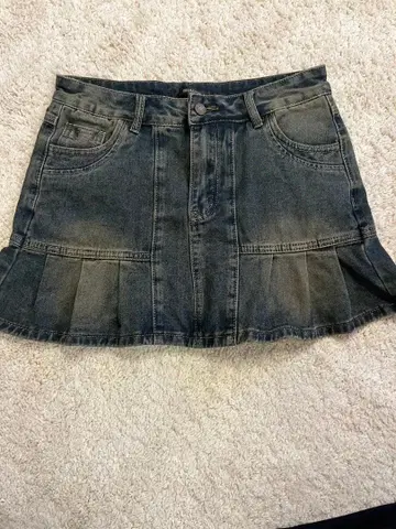 SHAGGIE 데님 스커트