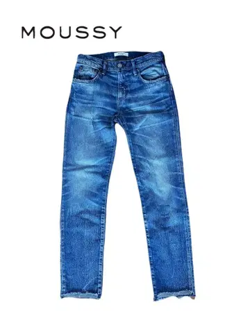 MOUSSY 데님 데미지 사이즈 25