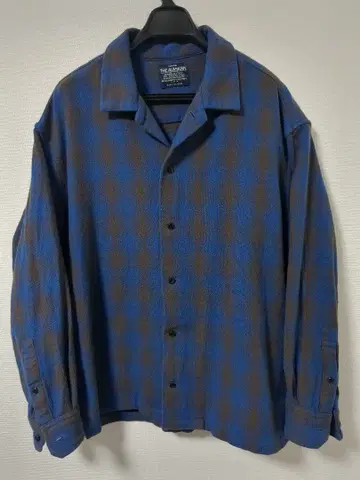 알래스칸 나노 유니버스 옴브레 체크 플란넬 셔츠