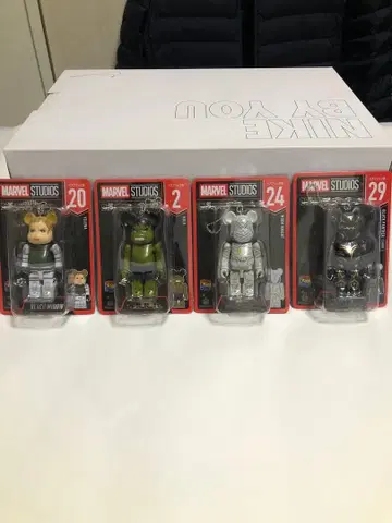 MARVEL STUDIOS BE@RBRICK 2,20,24,29
