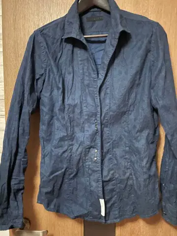 [ junhashimot/준하시모토 ] 주름 가공 후크 셔츠