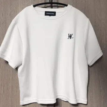 WOOALONG Silket cotton T-shirts - WHITE