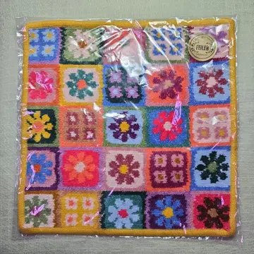 페이러 손수건 플라워 패치 미사용 새상품