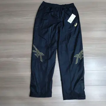 아식스 모션 써모 팬츠 XO 블랙 골드