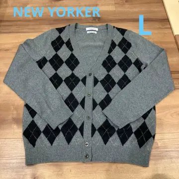 NEW YORKER 그레이 가디건