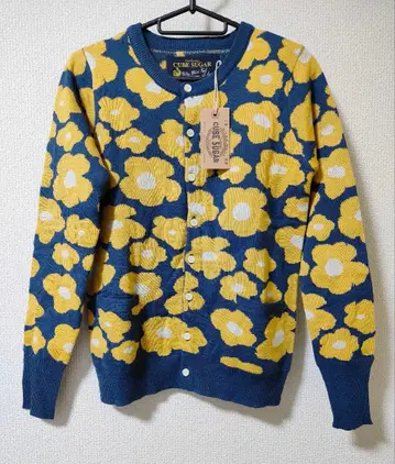 새상품 CUBE SUGAR 큐브 슈가 긴팔 가디건 M