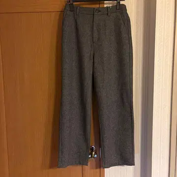 크로커다일 트위드 스트레이트 팬츠 LL 사이즈