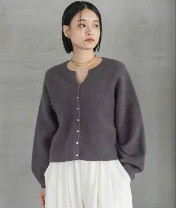 [ 아파트바이/Apart by ] 완판템 CN 라쿤 네이비 가디건