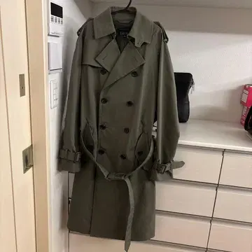 TOMORROWLAND 트렌치코트 카키