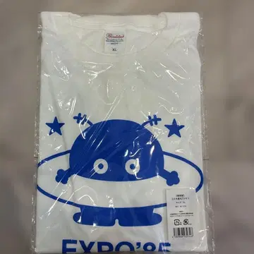 츠쿠바 만박 코스모 별 T셔츠 복각판 X L 엑스포 EXPO