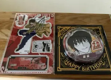 사카모토 데이즈 나구모 벌스데이 캔뱃지 디오라마 피규어