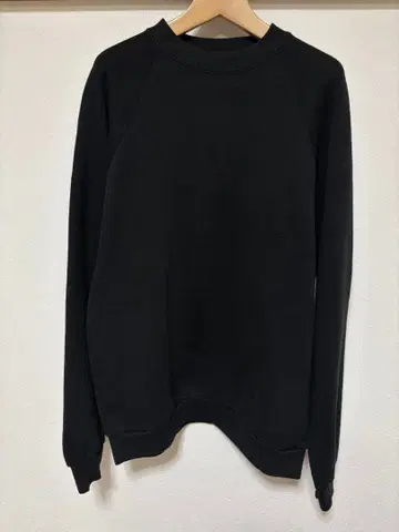 90s USA제 JERZEES 블랙 무지 맨투맨 XL