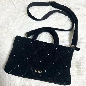 FEILER 페이 유니 숄더백 블랙