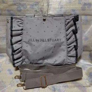 JILL by JILL STUART 프릴 숄더백 그레이