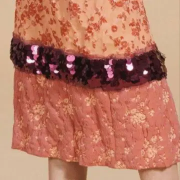 ZARA 스팽글 스커트 S