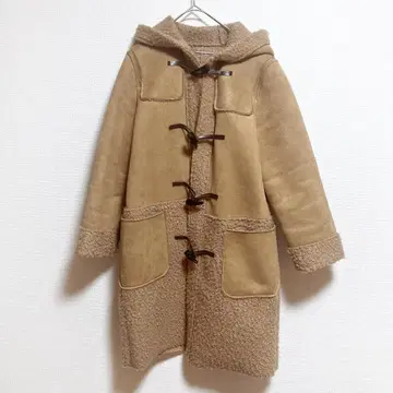 Mila Owen 미라 오웬 페이크 무스탕 더플 코트 사이즈 0