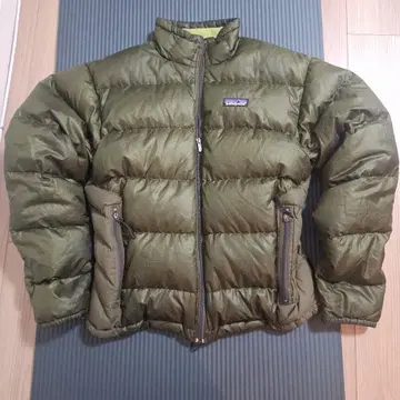 새상품급 레어 파타고니아 인슐레이션 구스 다운 자켓 짙은 녹색 M 단종