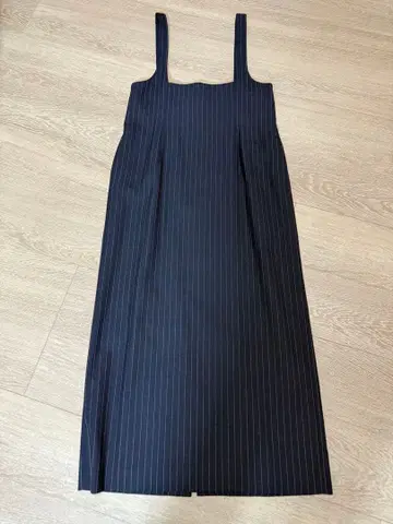 새상품 네이비 스트라이프 원피스