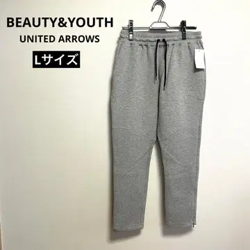 유나이티드 애로우즈 스웨트 팬츠 L 사이즈 미사용 새상품 그레이