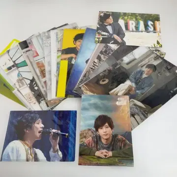 아라시 니노미야 카즈나리 클리어 파일 23장과 아트 카드