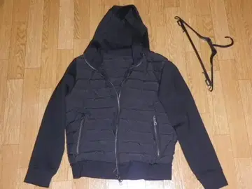 후드 부착 블랙 자켓 UNION STATION (멘즈 비기)