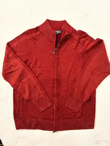 알레그리 allegri 지퍼 달린 얇은 소재 니트 사이즈 48(L)