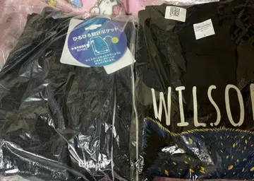 Wilson 베어 플라워 디자인 T셔츠 맨투맨 팬츠 [ 미사용 새상품 ]