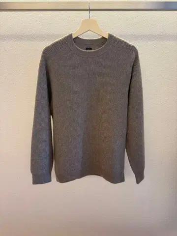 새상품급! BATONER 바토너 캐시미어 리브 니트 브라운 사이즈 3