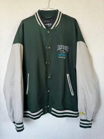 Mark Gonzales 바시티 자켓 그린 마크곤잘레스 2001년