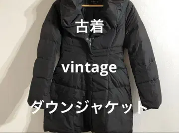 ketty luxury 후드 부착 블랙 다운 자켓 구제 의류 빈티지 겨울