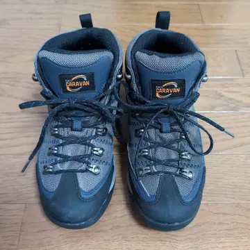 CARAVAN 트레킹 슈즈 그레이/네이비 24.5
