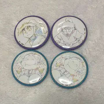 닌타마 체험전 원화 캔뱃지 쿠쿠치 오하마 신베에