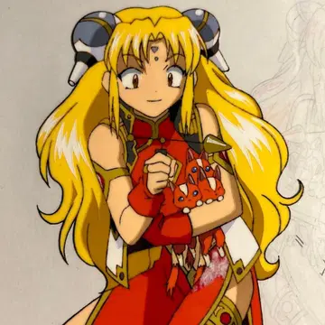 [ 갤럭시 엔젤 ] 애니메이션 셀화+동영상 란화 프랑보와즈