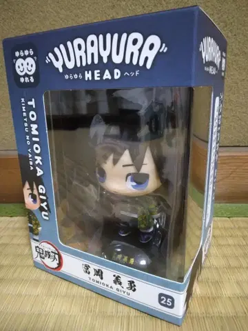 귀멸의 칼날 유라유라 헤드 토미오카 기유 피규어 귀멸의 칼날 기유 피규어