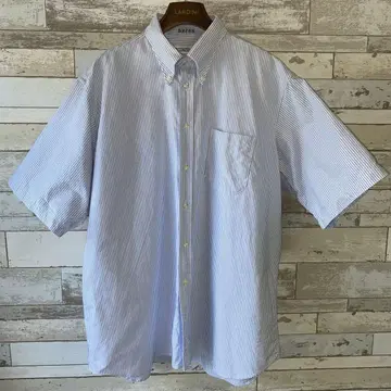 DRESS x INDIVIDUALIZED SHIRTS 반팔 박스 셔츠 L