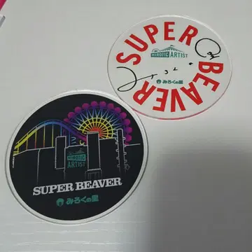 [세트 판매만] SUPERBEAVER x 미로쿠노사토 콜라보 코스터