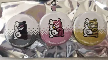 단간론파 15주년 페스티벌 도트 그림 캔뱃지 모노쿠마