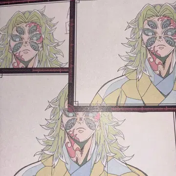 귀멸의 칼날 무한성편 콜라보 다이닝 엽서 코쿠시보