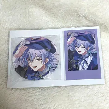 니지산지 호시미치 쇼 생일 굿즈 캔뱃지 & 폴라로이드 세트