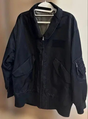 JEANASIS 리버서블 플라이트 자켓