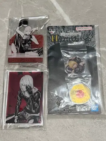 제일복권 데스노트 멜로 g상 아크릴 스탠드 2종 H 아크릴 참